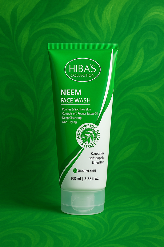 Hiba's Collection Face wash Aloe Vera & Neem 100 ml