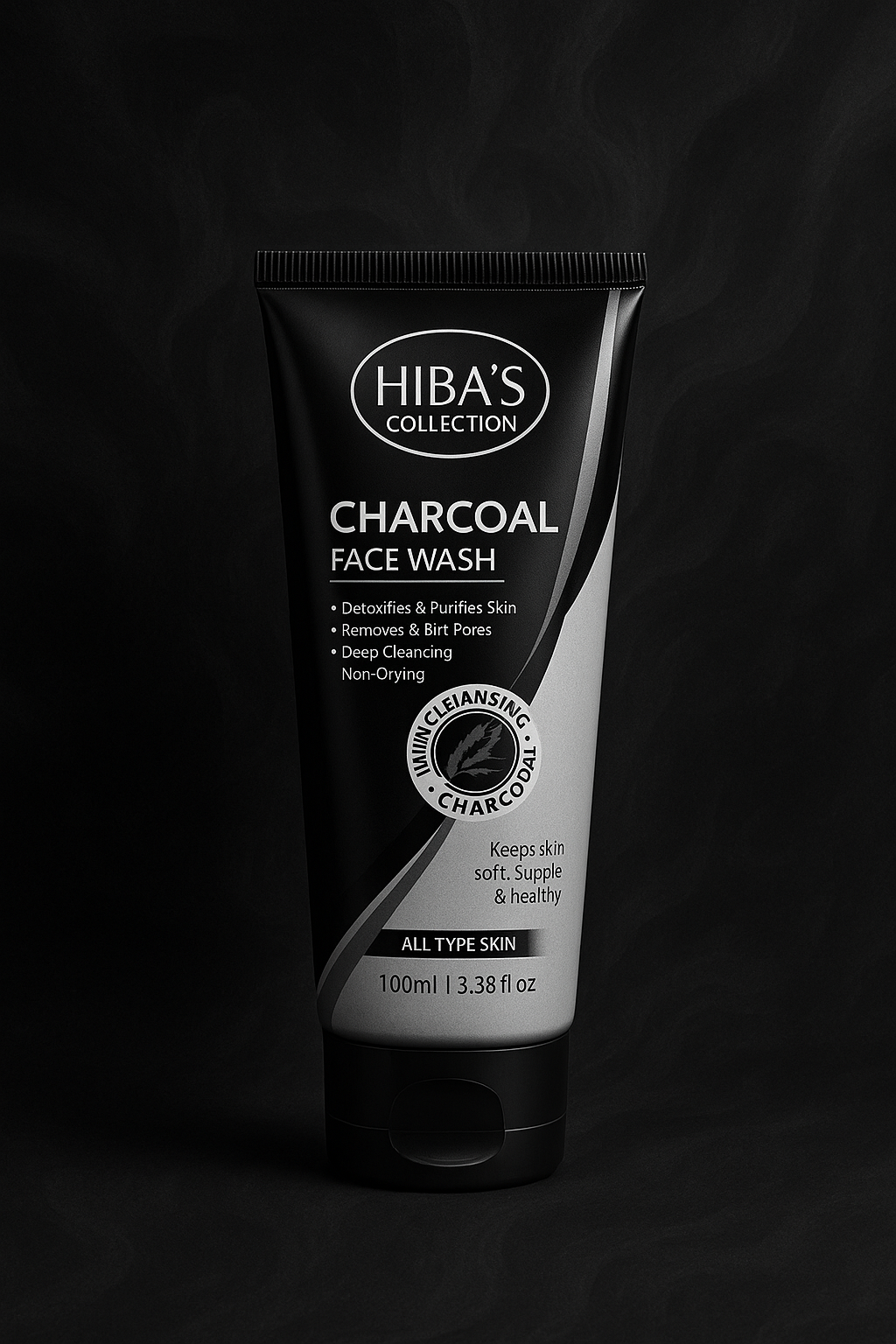 Hiba's Collection Face wash Charcoal 100 ml