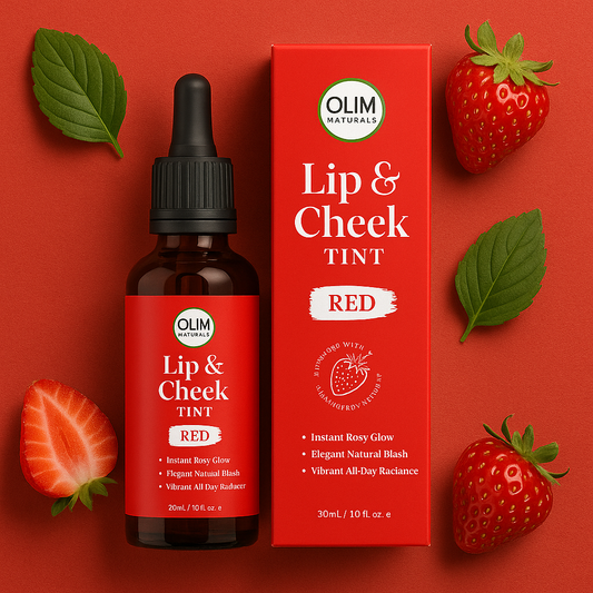 Lip And Cheek Tint Red