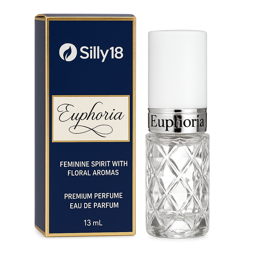 Silly18 Euphoria – Luxury Floral Eau de Parfum | Long-Lasting Premium Fragrance (13ml)