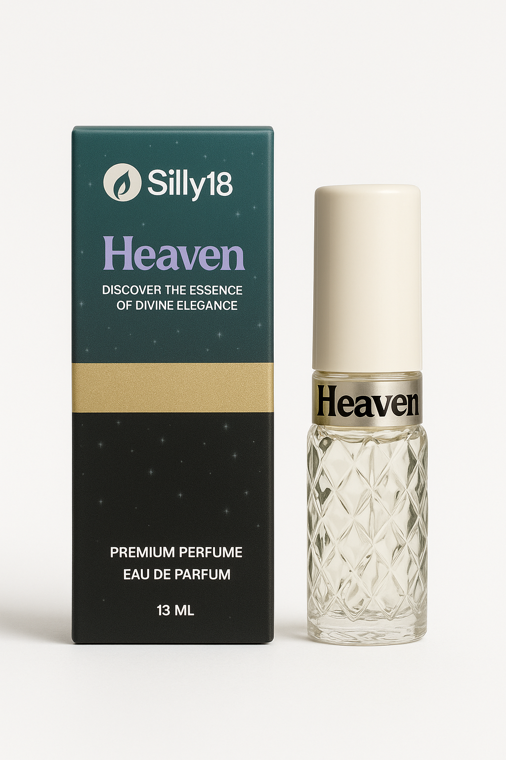 Silly18 Heaven – Divine Floral Eau de Parfum | Elegant, Long-Lasting Fragrance (13ml)
