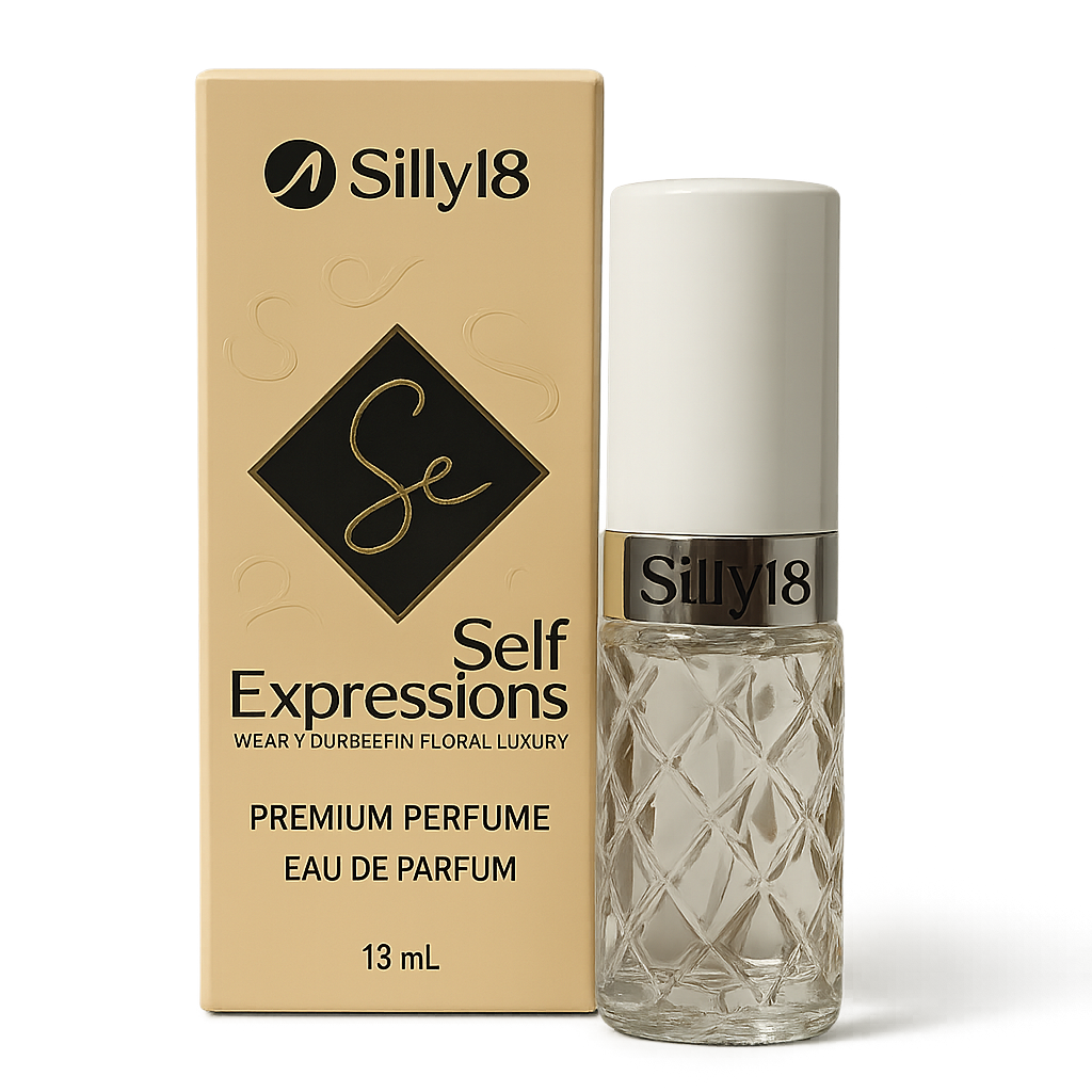 Silly18 Self Expressions Perfume – Floral Eau de Parfum Spray – 13mL Long-Lasting Scent
