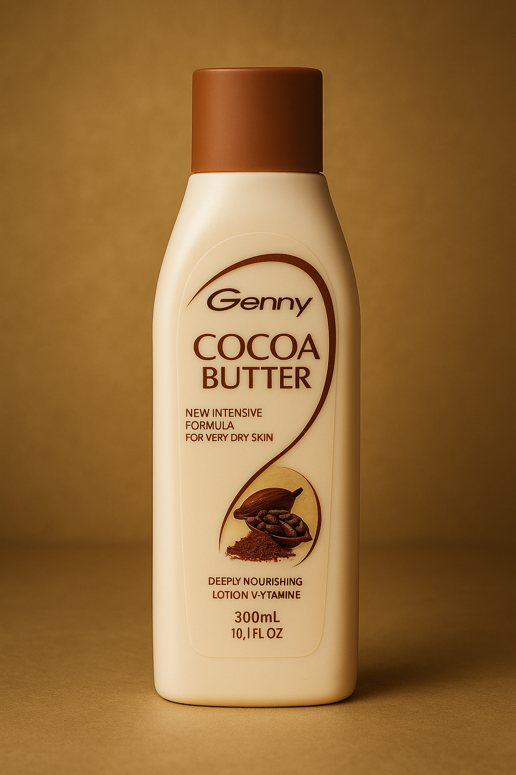 Genny Cocoa Butter Lotion Set – Deep Moisturizing Body Lotion with Vitamin E | 100ml + 200ml